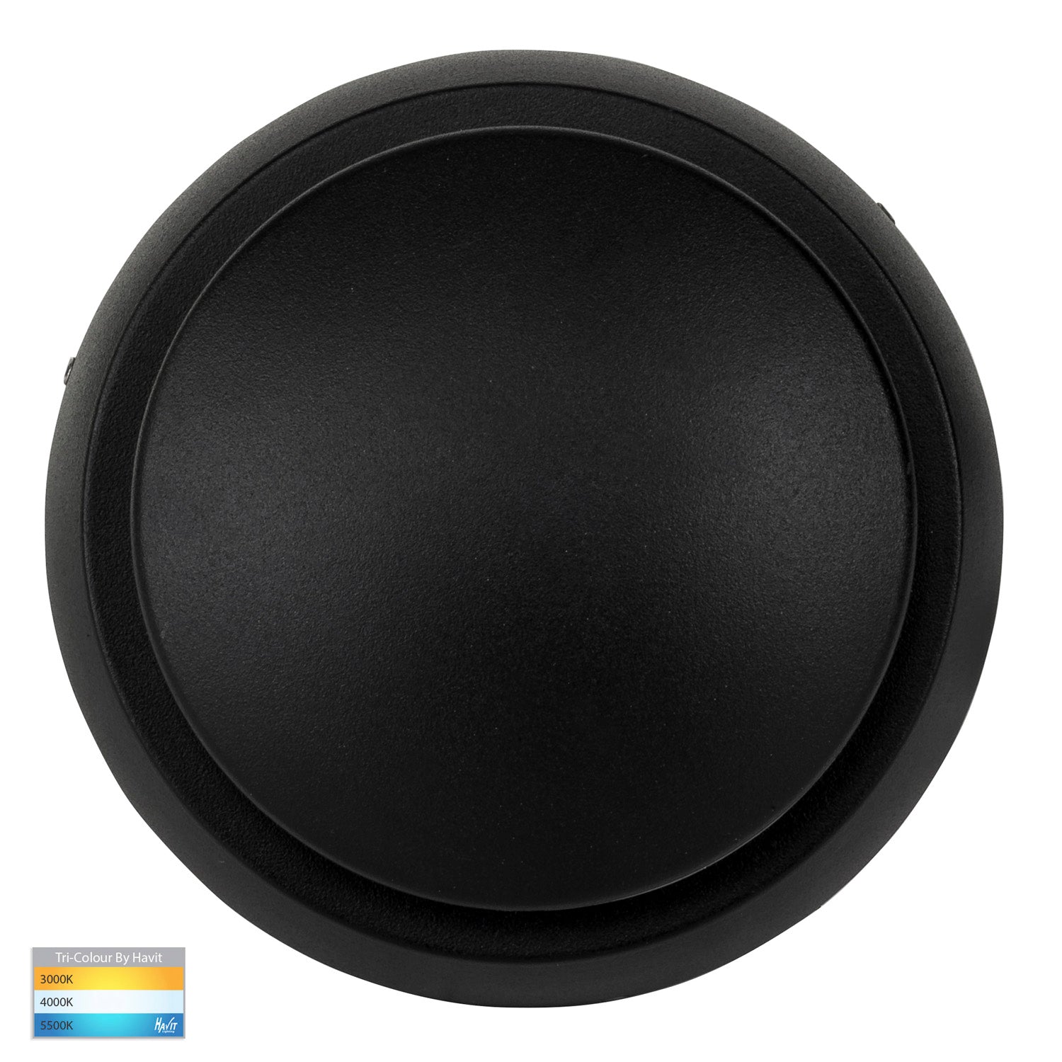 Pivot Round LED Wall Light TRI Colour 10w in Black/White Havit Lighting - HV3666T