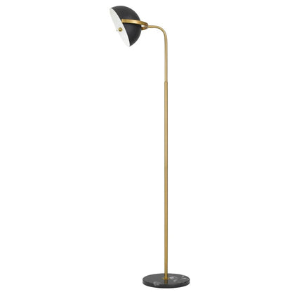 Pollard Floor Lamp in Black/Antique Gold - Mases LightingTelbix