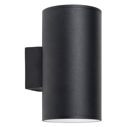 Porter Large Up/Down LED Wall Light Round in Black or White Havit Lighting - HV3629T - Mases LightingHavit Lighting