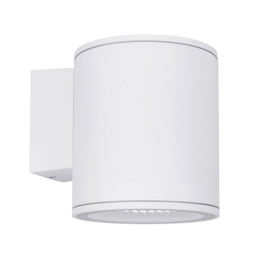 Porter LED Fixed Down Wall Light Tri Colour Large in Black/White Havit Lighting - HV3628T - Mases LightingHavit Lighting