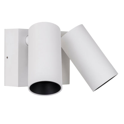 Revo Double Adjustable LED Wall Light CCT in Black or White Havit Lighting - HV3683T - Mases LightingHavit Lighting