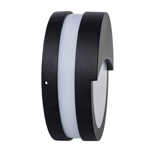 Roto LED Bunker Light With Eyelid CCT in Black Havit Lighting - HV36012T-BLK - Mases LightingHavit Lighting