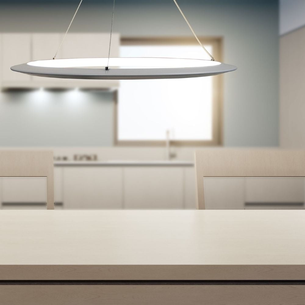 SATURN - 24W Tri-colour LED Dimmable Pendant Light - Mases LightingOriel Lighting