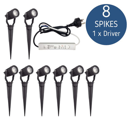 Scenic Kettle 5W LED garden spike light, IP65 — Mases Lighting