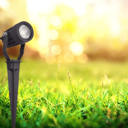 Scenic Kettle LED garden spike, 400lm, 1m cable, adjustable