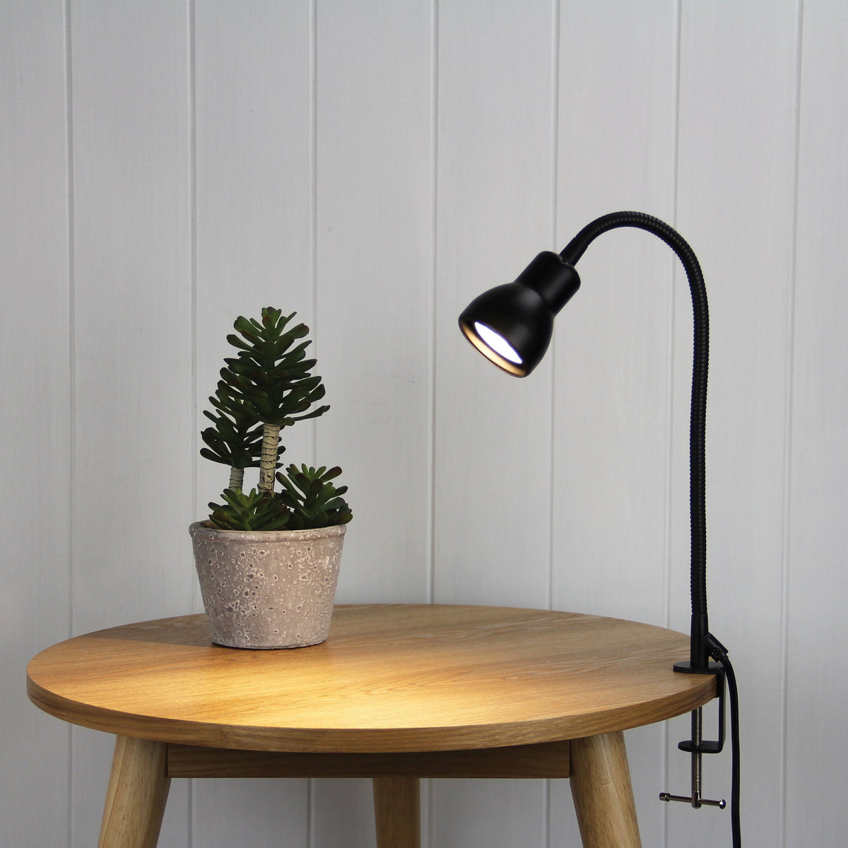 Scope Clamp Lamp Black - Mases LightingOriel Lighting