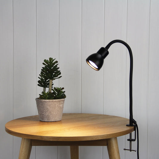 Scope Clamp Lamp Black - Mases LightingOriel Lighting