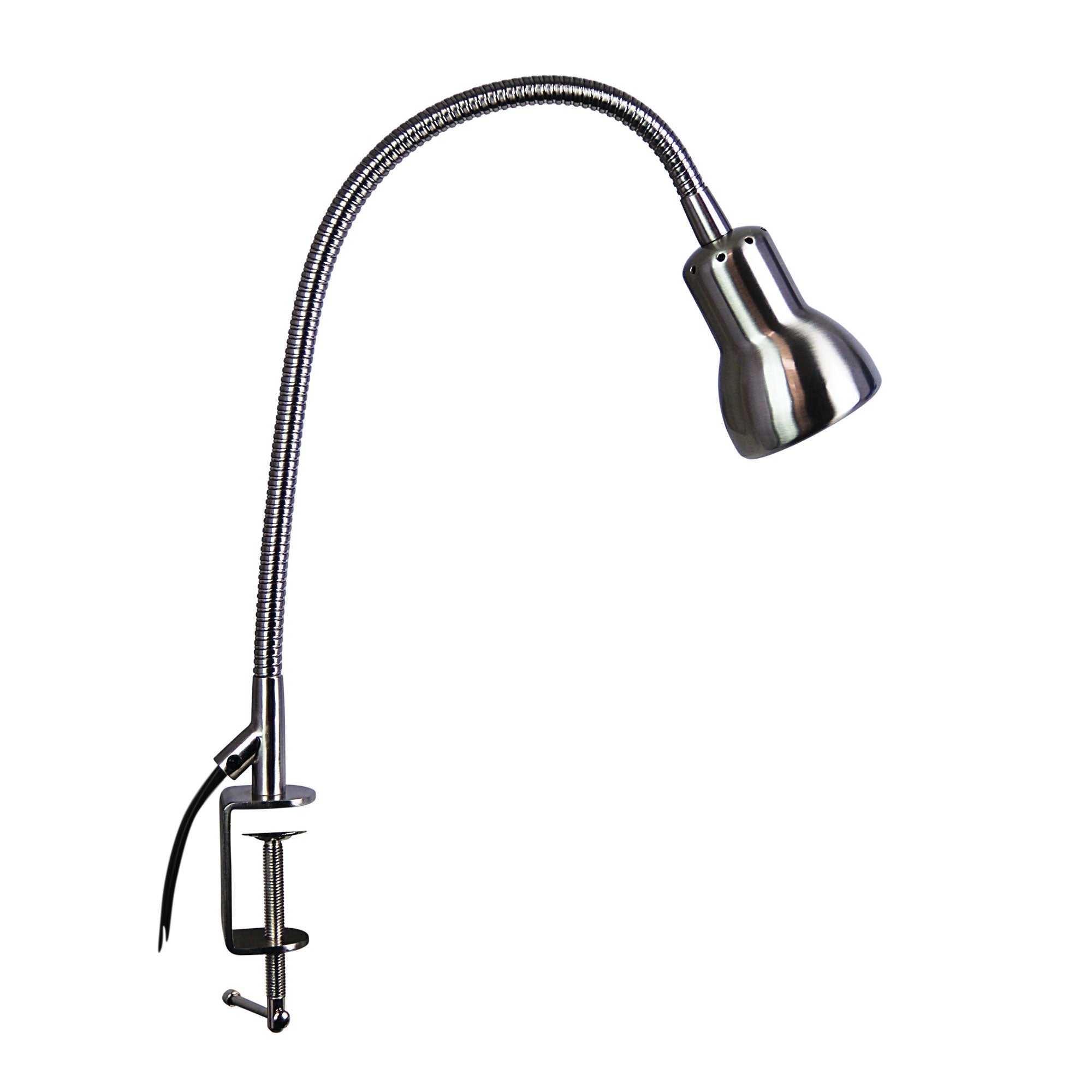 Scope Clamp Lamp Brushed Chrome