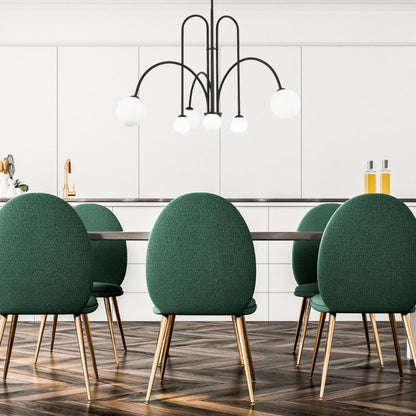 SESTINA Arched 6 Light Black Pendant - Mases LightingLighting Creations