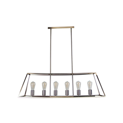 Southport 6 Light Pendant Brushed Chrome - SL66906BC - Mases LightingOriel Lighting