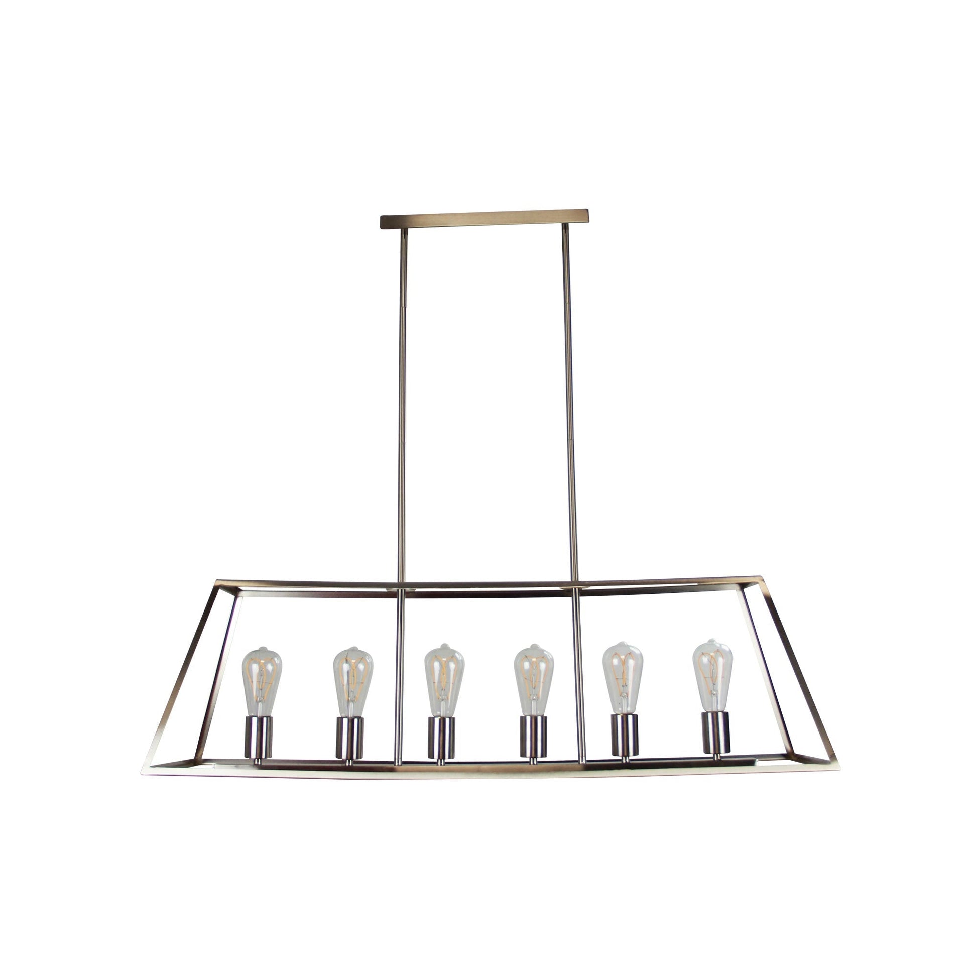 Southport 6 Light Pendant Brushed Chrome - SL66906BC - Mases LightingOriel Lighting