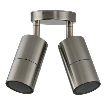 Stainless Steel Double Adjustable Wall Light TRI Colour Havit Lighting - HV1372T - Mases LightingHavit Lighting