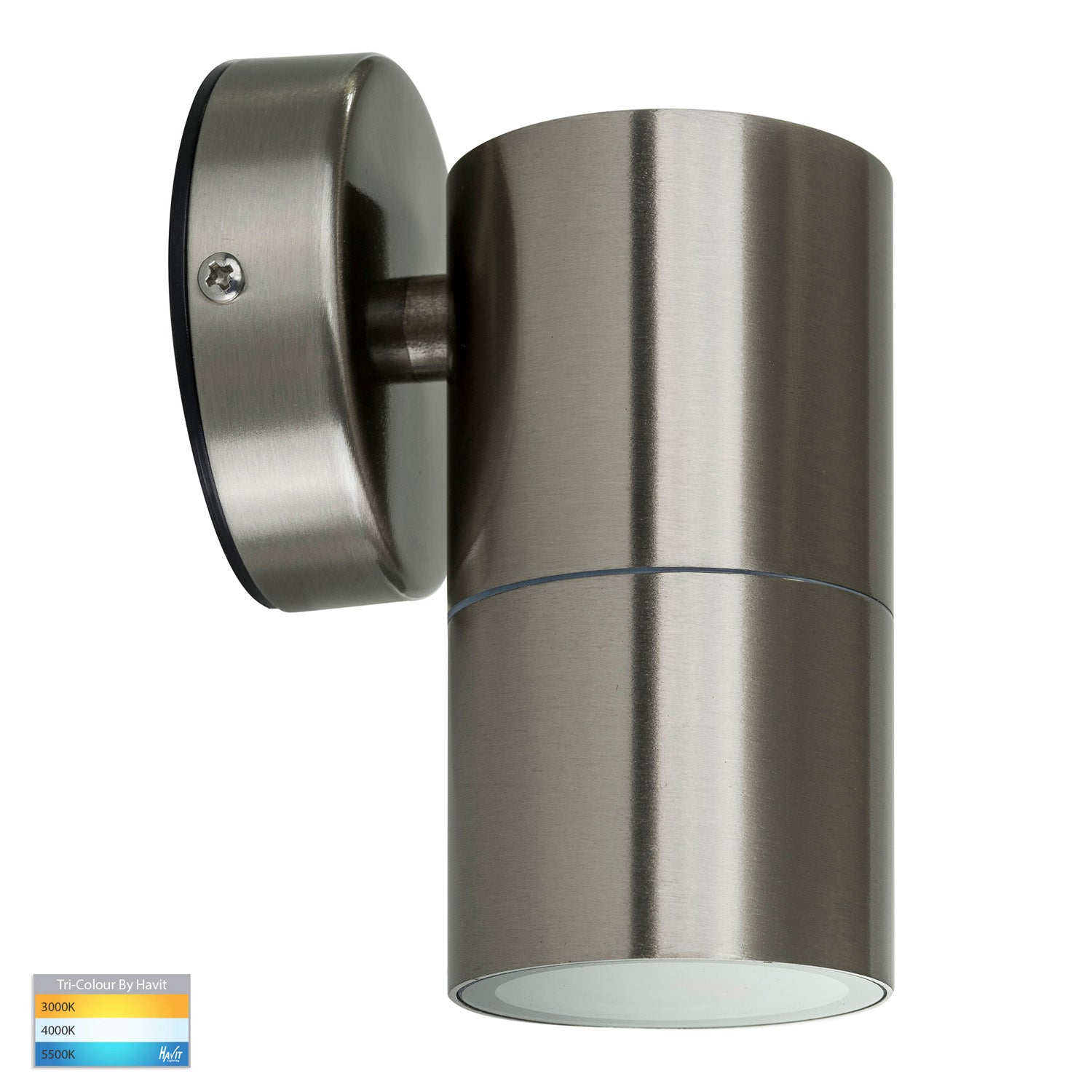 Stainless Steel Fixed Down Wall Light Fortis Havit Lighting - HV1172T - Mases LightingHavit Lighting