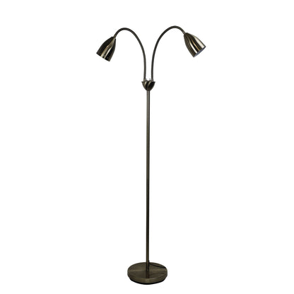 Stan 2 Light Floor Lamp Antique Brass - SL98822AB - Mases LightingOriel Lighting
