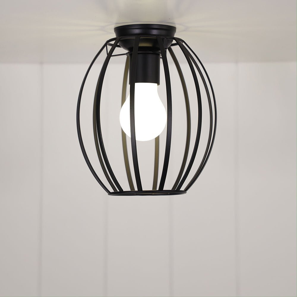Stave DIY Batten Fix Light W220mm Black - Mases LightingOriel Lighting