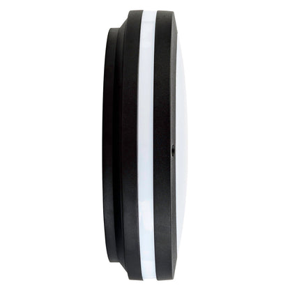Stor LED Bunker Light Tri-Colour in Black Havit Lighting - HV3670T-BLK - Mases LightingHavit Lighting