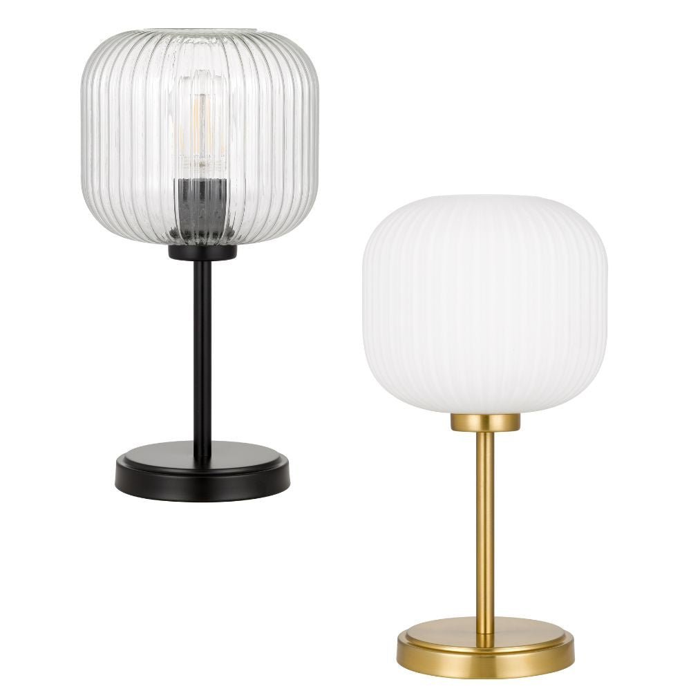 Telbix BOBO - Metal & Glass Art Deco Table Lamp - Mases LightingTelbix