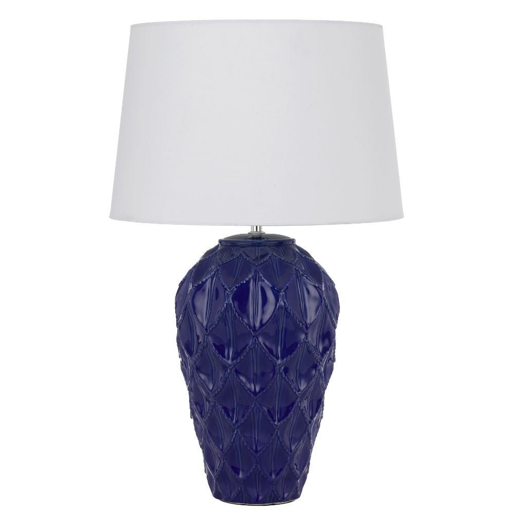 Telbix MADRID - Textured Ceramic Table Lamp - Mases LightingTelbix