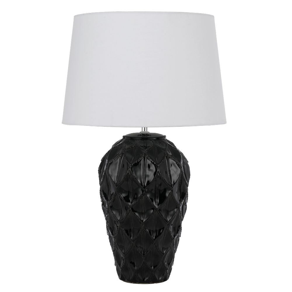 Telbix MADRID - Textured Ceramic Table Lamp - Mases LightingTelbix