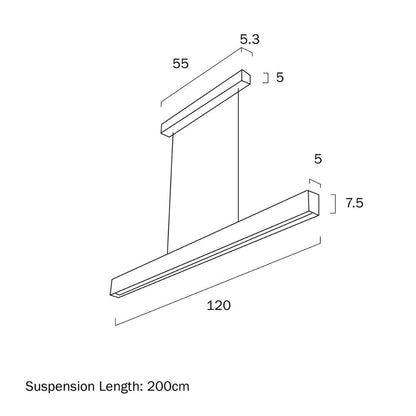Telbix NAVARO - 1 Light Pendant - Mases LightingTelbix