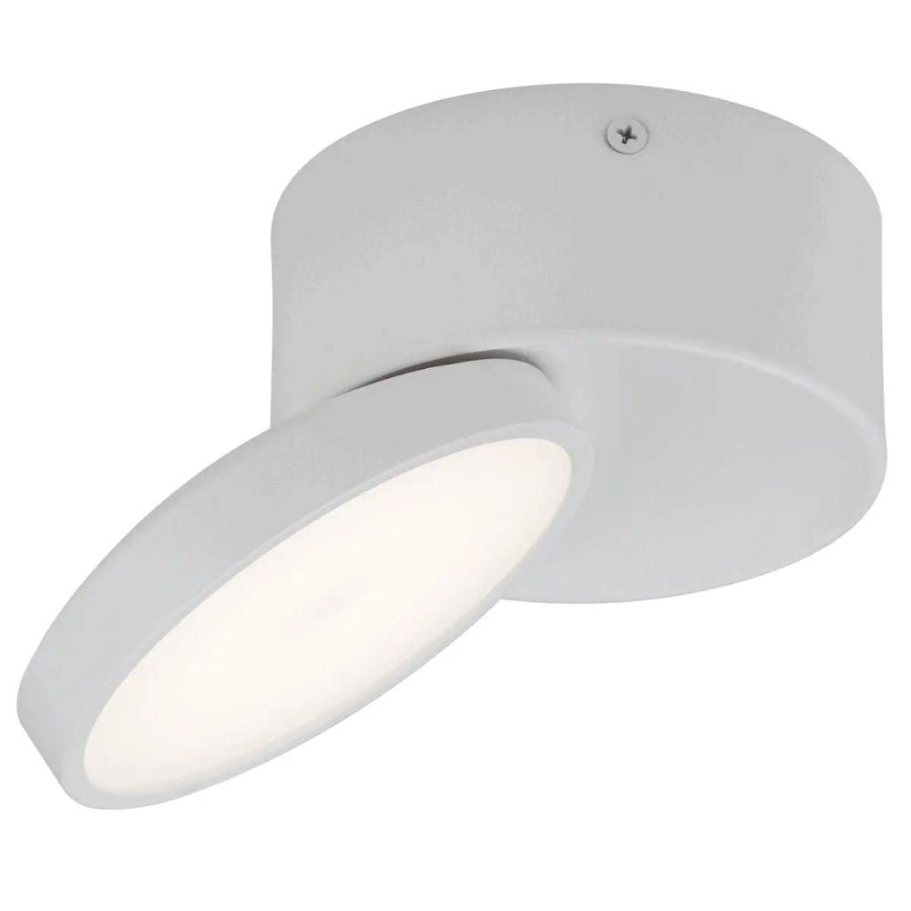 Telbix NETRA - 15W LED Tri-Colour Tiltable Surface Mount Downlight