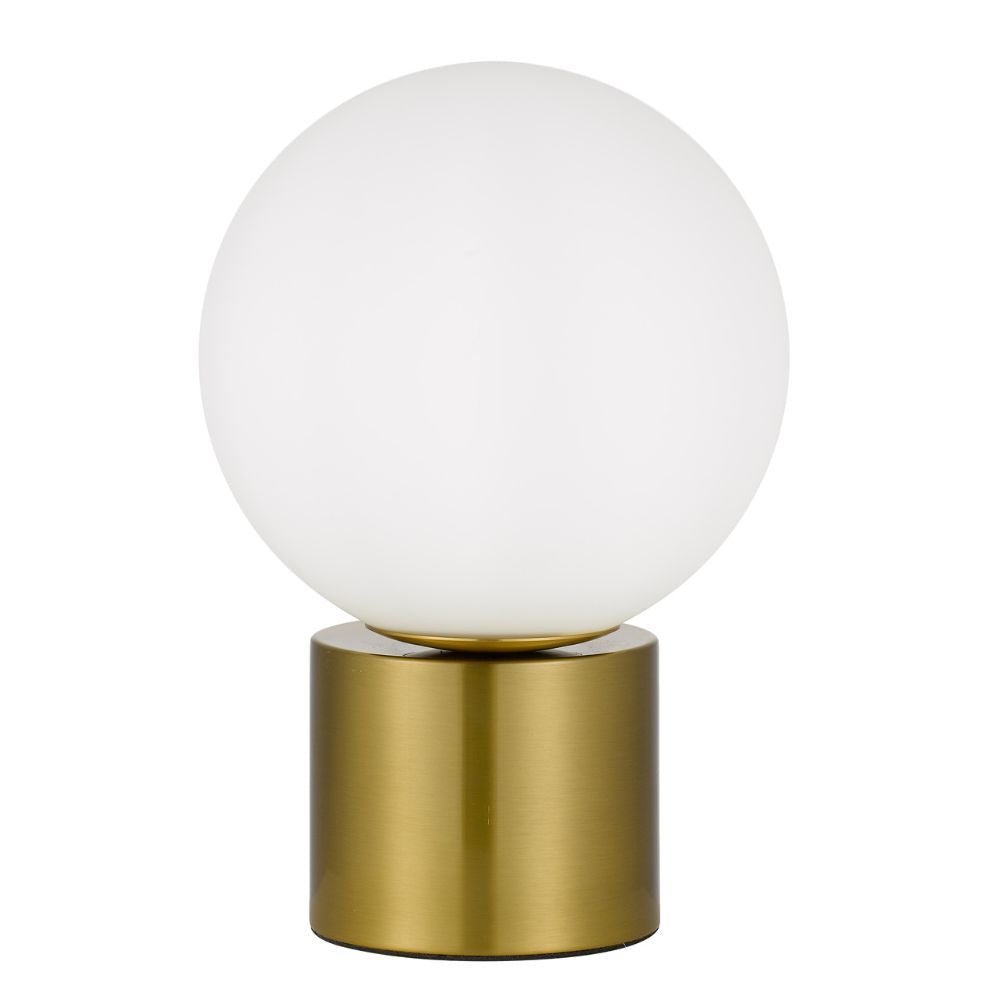 Telbix NOVIO - Art Deco Marble & Glass Table Lamp - Mases LightingTelbix