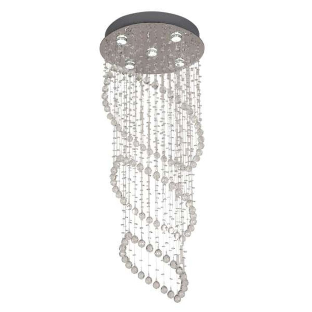 Telbix SAVINA - 5 Light Crystal Pendant