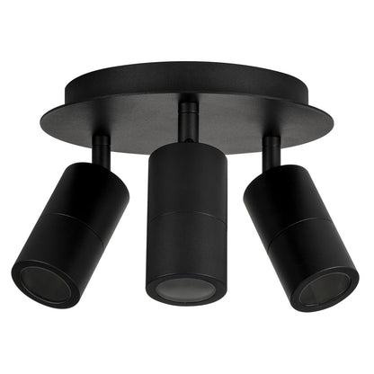 Tivah LED Ceiling Light Round/Bar CCT 3Lt in BLK/WHT/TTM Havit Lighting - HV4001T-3 - Mases LightingHavit Lighting