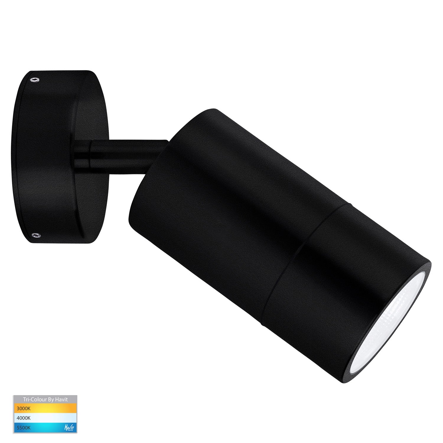 Tivah Maxi Single Adjustable LED Wall Light CCT in Black Havit Lighting - HV1228T - Mases LightingHavit Lighting