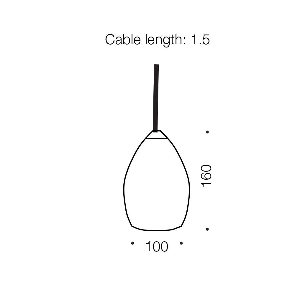 TOLOSA - 1 Light Pendant - Mases LightingTelbix