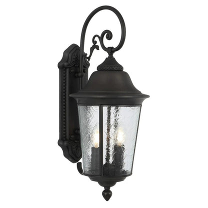 Tremont Outdoor Wall Light in Black - Mases LightingTelbix