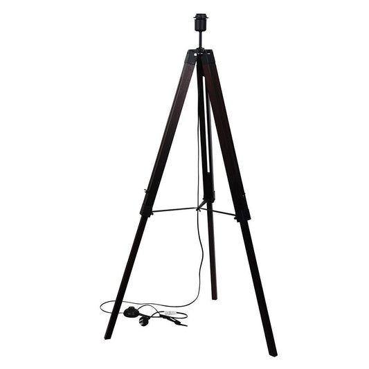 Trevi 1 Light Floor Lamp Base Walnut - OL97997WN - Mases LightingOriel Lighting