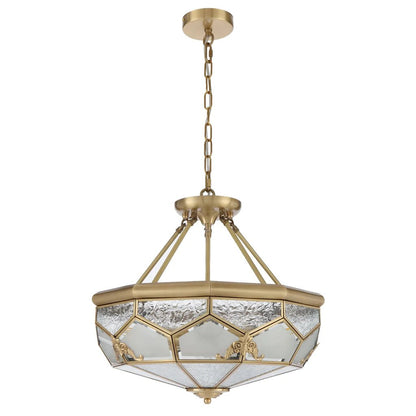 Valmont CTC Pendant Light 5Lt in Brass - Mases LightingTelbix