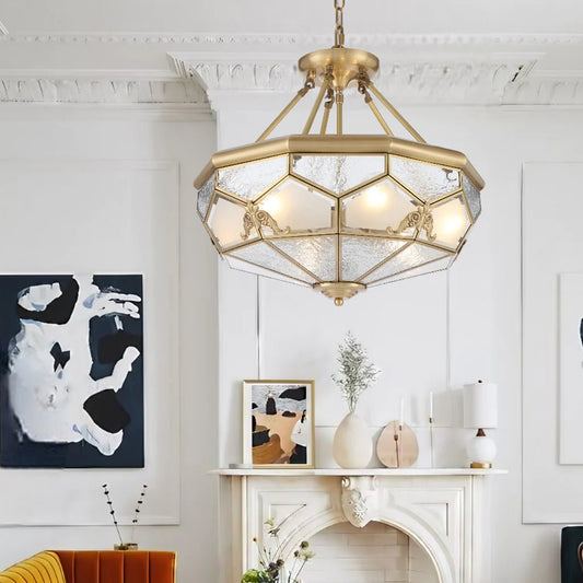 Valmont CTC Pendant Light 5Lt in Brass - Mases LightingTelbix