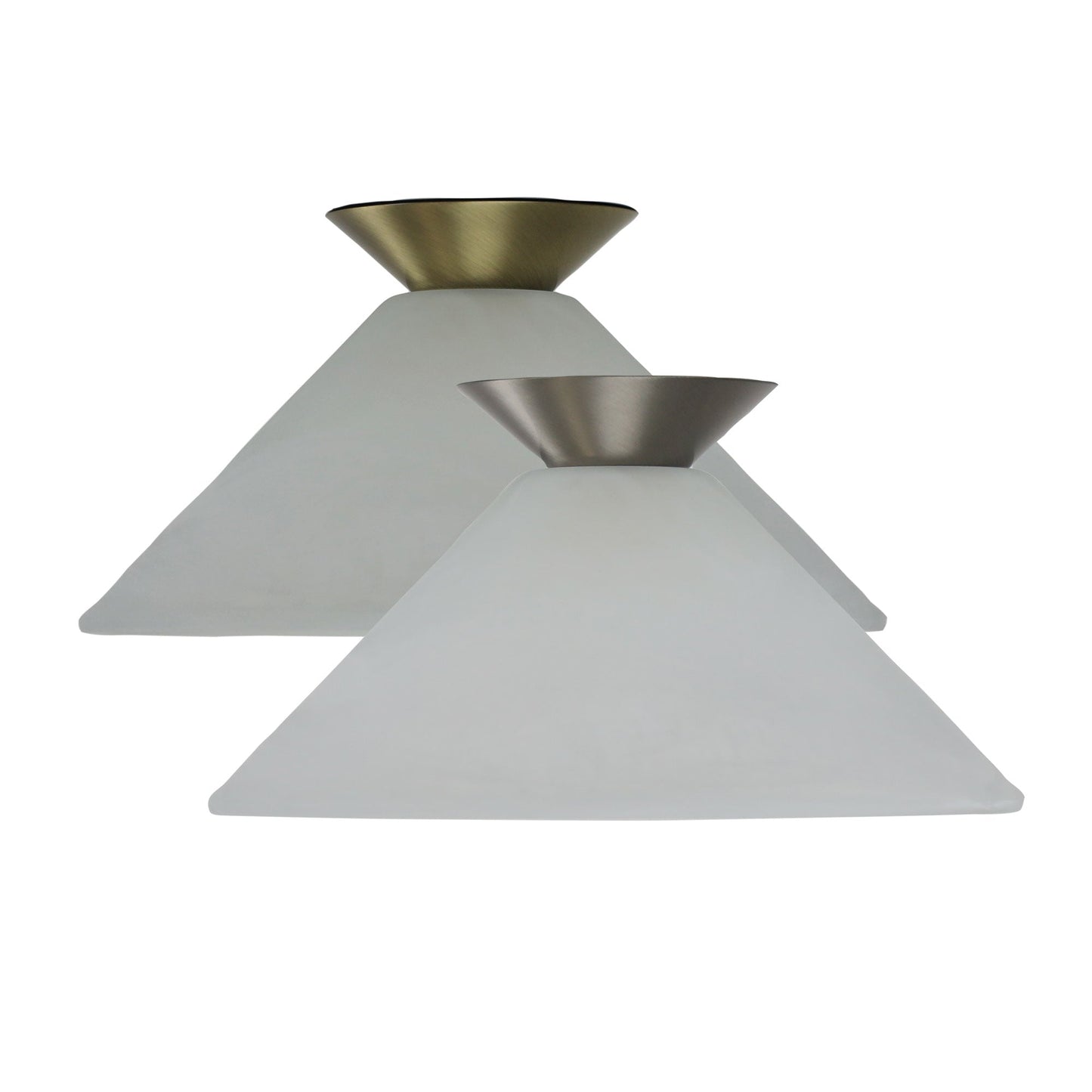 Vamp DIY Alabaster Glass DIY 290mm - Mases LightingOriel Lighting