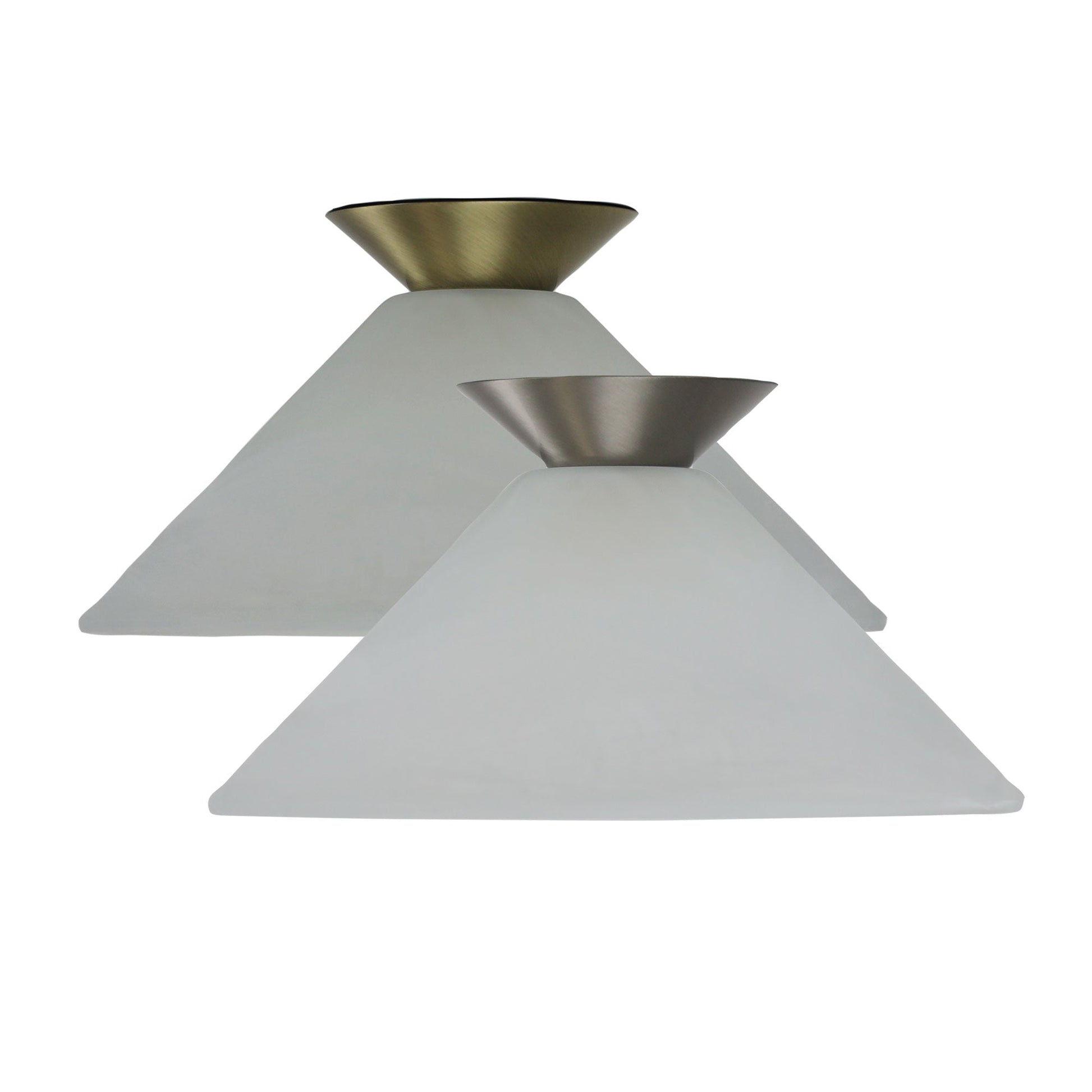 Vamp DIY Alabaster Glass DIY 290mm - Mases LightingOriel Lighting