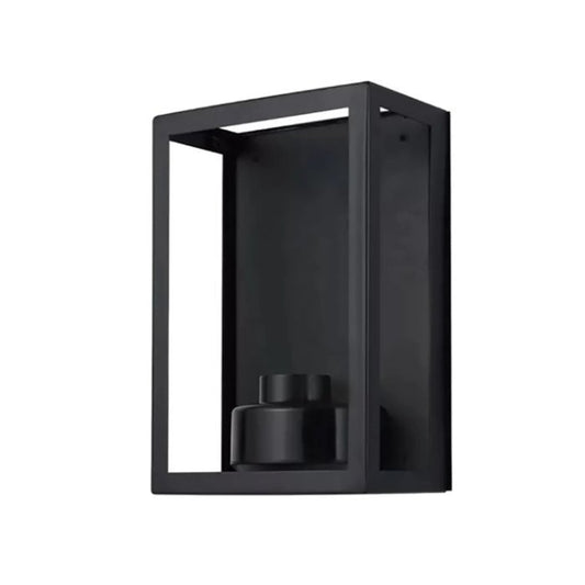 Vancouver Outdoor Wall Light Small in Matt Black - Mases LightingMartec