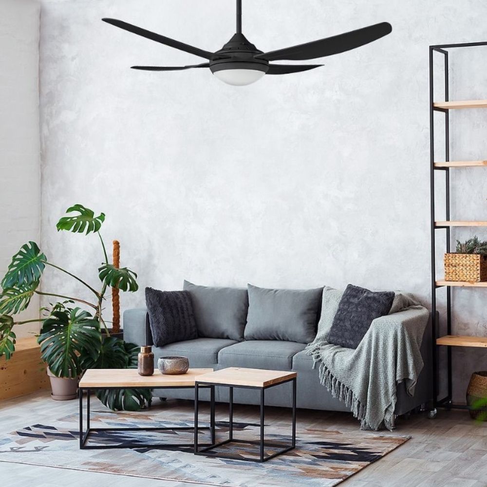 Ventair ROYALE-II - 4 Blade 1320mm 52" AC Ceiling Fan With 18W LED Light - Mases LightingVentair