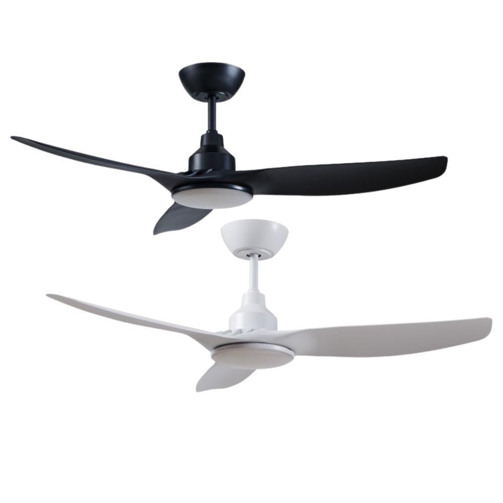 Ventair SKYFAN-48-LIGHT - 1200mm 48" DC Ceiling Fan With 20W LED Light - Smart Control Adaptable - Remote Included - Mases LightingVentair