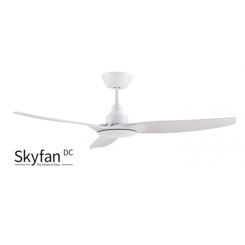 Ventair Skyfan DC Ceiling Fan – White 52″ (1300mm) - Mases LightingVentair