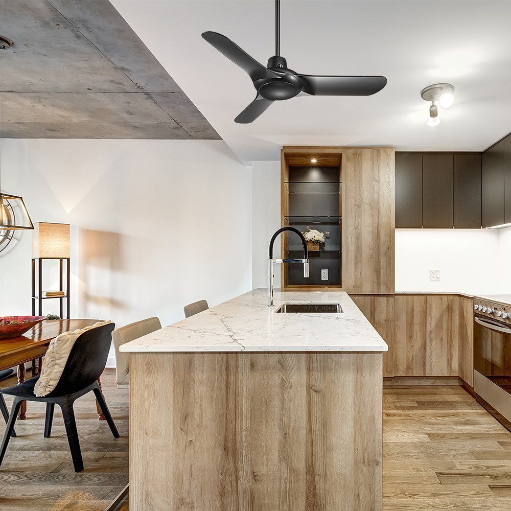 Ventair SPYDA-36 - 3 Blade 900mm 36" Fully Moulded PC AC Ceiling Fan - Mases LightingVentair