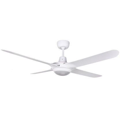 Ventair SPYDA-50-LIGHT - 4 Blade 1250mm 50" Fully Moulded PC AC Ceiling Fan With 20W LED Light - Mases LightingVentair