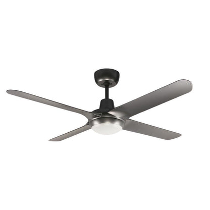 Ventair SPYDA-50-LIGHT - 4 Blade 1250mm 50" Fully Moulded PC AC Ceiling Fan With 20W LED Light - Mases LightingVentair