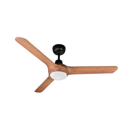 Ventair SPYDA-56-LIGHT - 3 Blade 1400mm 56" Fully Moulded PC AC Ceiling Fan With 20W LED Light - Mases LightingVentair