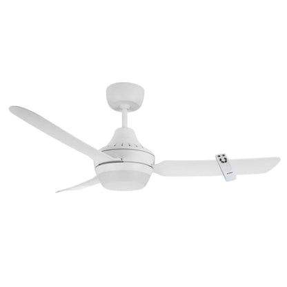 Ventair STANZA White 48" (1220mm) AC Ceiling Fan With Light And Remote - Mases LightingVentair