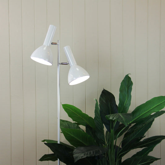 Vespa 2 Light Floor Lamp White - SL98572WH - Mases LightingOriel Lighting