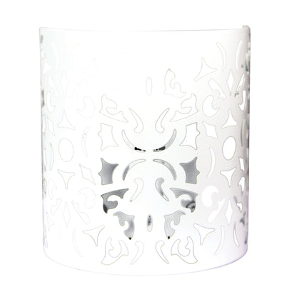 Vicky 1 Light Wall Light Matt White - Mases LightingOriel Lighting