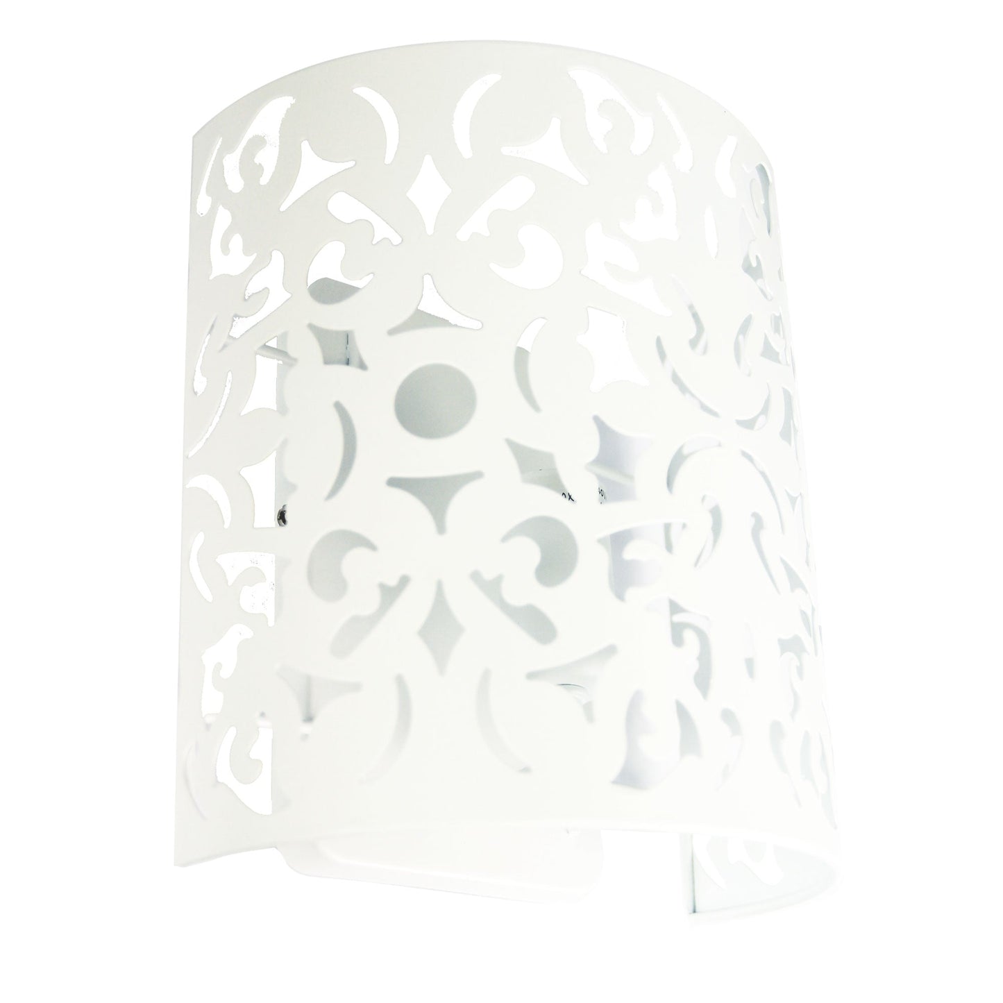 Vicky 1 Light Wall Light Matt White - Mases LightingOriel Lighting