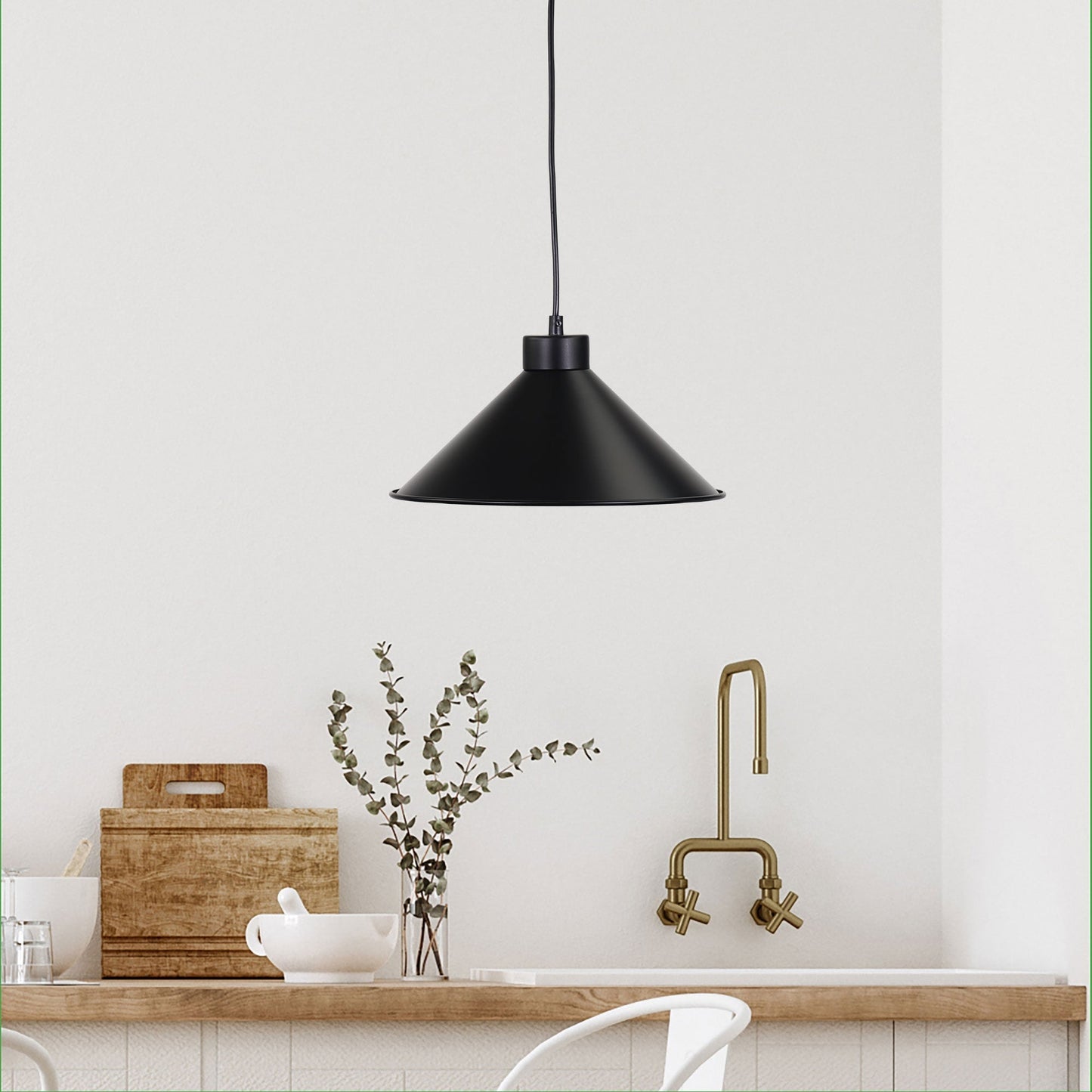 Victoriana DIY Pendant Black Steel - OL2270/30BK - Mases LightingOriel Lighting