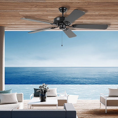 Waikiki 52" AC Fan Matt Black - 20518102 - Mases LightingEglo